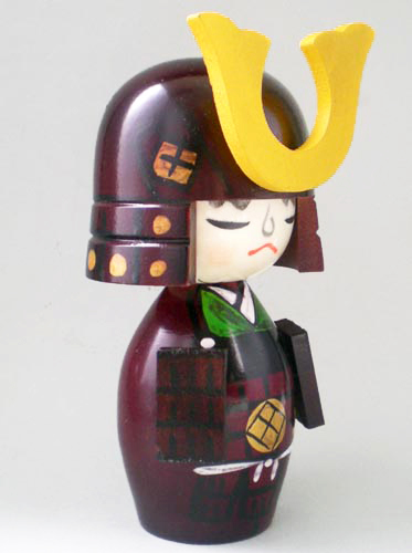 Kokeshi Generale Shingen Takeda - immagine 4