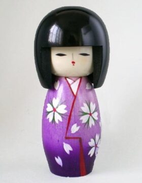 Bambola Kokeshi Yumeji - Sognare - di Chie