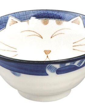 Ciotola con gatto - blu