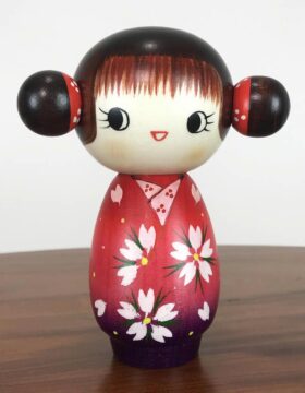 Bambola Kokeshi Uraraka - Graziosa