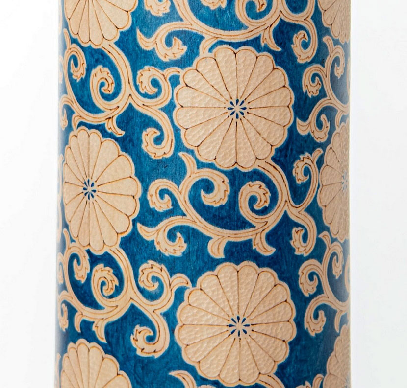 Esclusiva kokeshi “Seishin” - "Spirito" di Fumio Tomidokoro - Pezzo unico (48 cm) - immagine 8