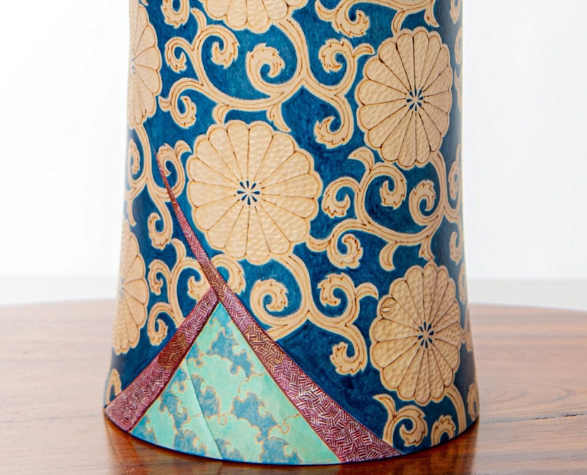 Esclusiva kokeshi “Seishin” - "Spirito" di Fumio Tomidokoro - Pezzo unico (48 cm) - immagine 9