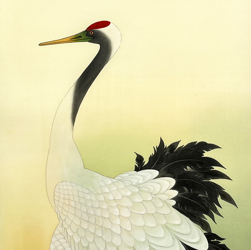 Kakemono "Coppia di gru" - immagine 3