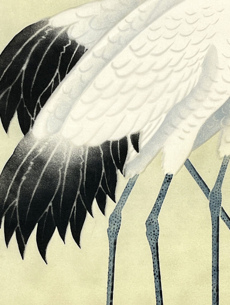 Kakemono "Coppia di gru" - immagine 7