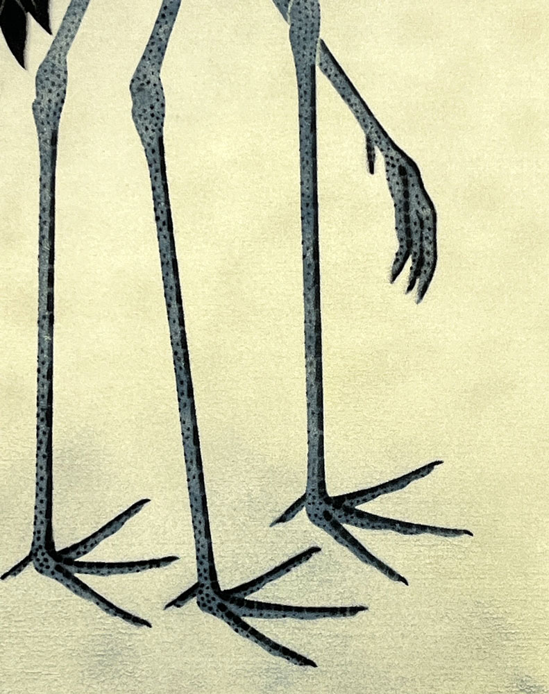 Kakemono "Coppia di gru" - immagine 8