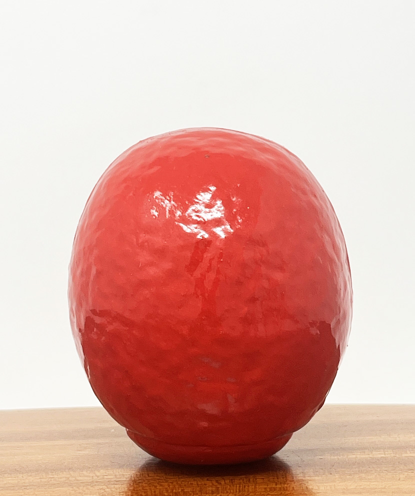 Daruma "Fuku" - "Buona Fortuna" rosso con packaging incluso - immagine 4