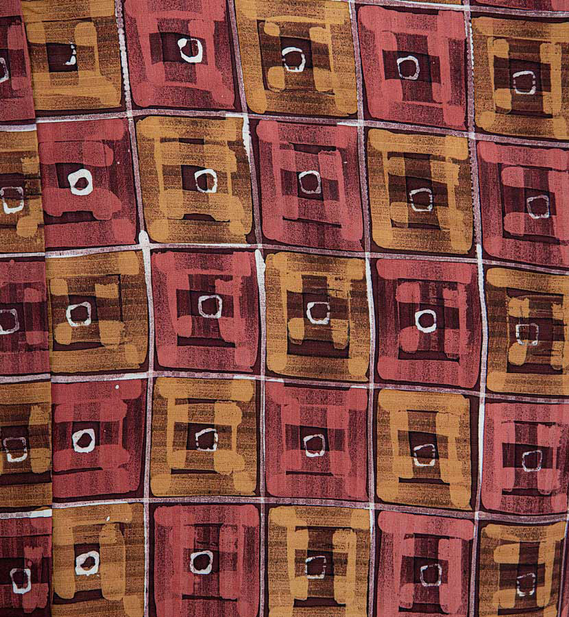 Haori Kimono con suggestivo motivo astratto - immagine 4