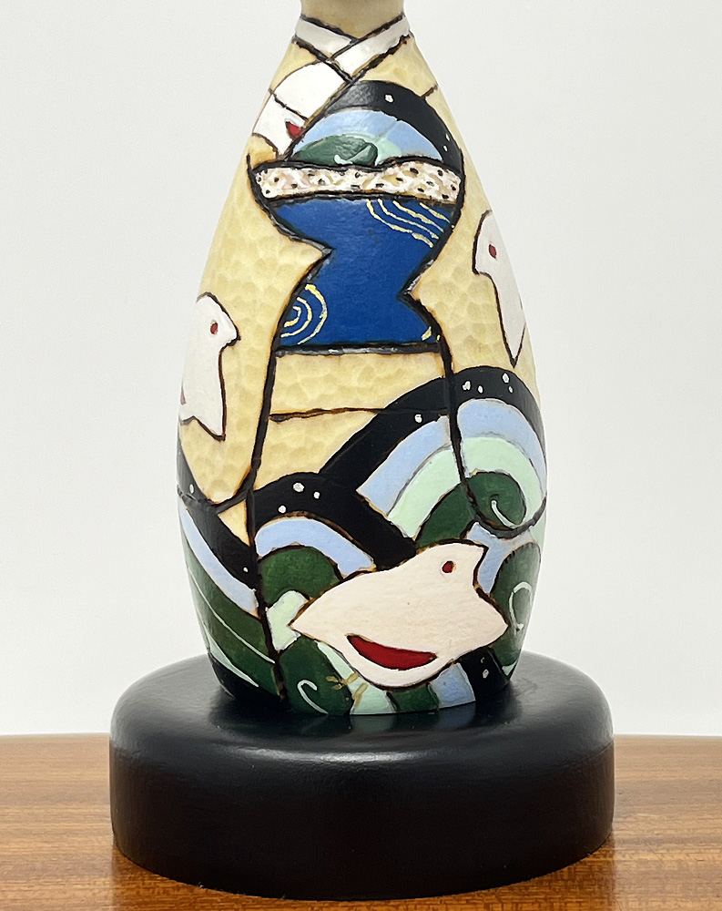 Esclusiva kokeshi "Suzuhime" - "Principessa della brezza di mare" di Oki Izumi - Pezzo unico - immagine 7