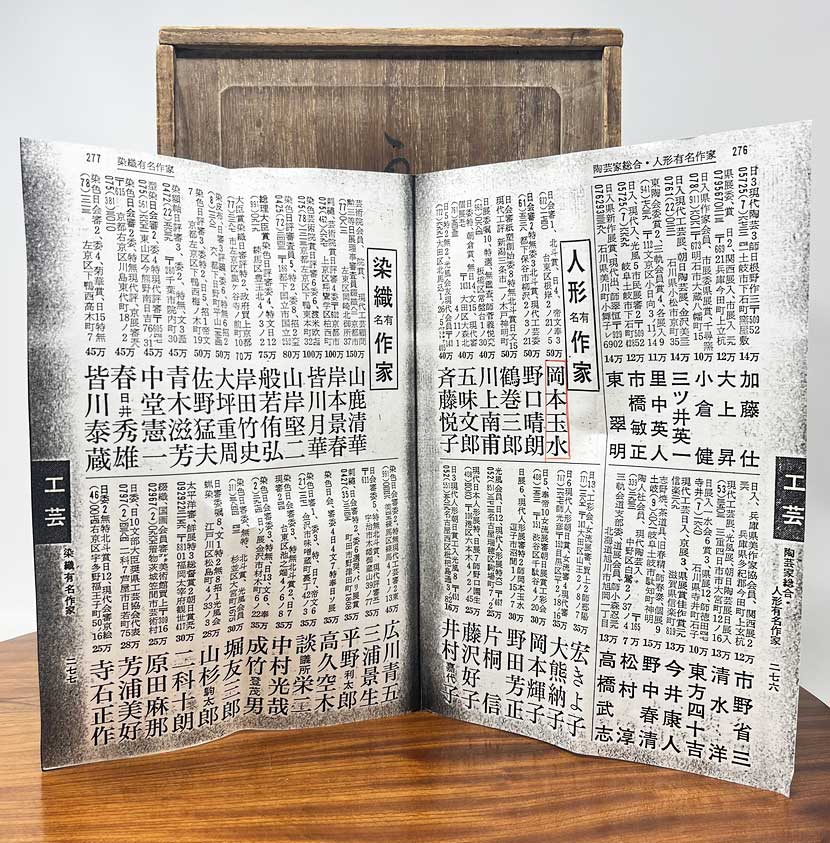 Straordinaria Bambola "Kamuro" - “Giovane Apprendista Oiran” di Okamoto Gyokusui con scatola di legno - immagine 18