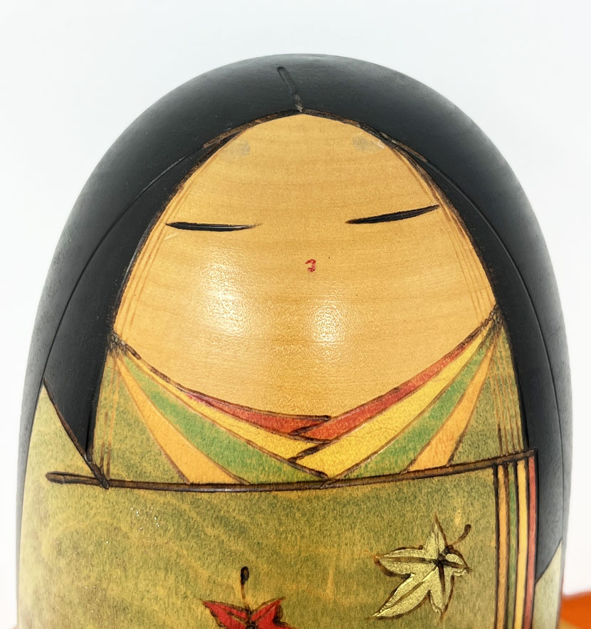 Rara kokeshi vintage “Azusa” (albero di azusa) di Tōa Sekiguchi - immagine 5