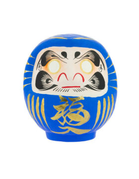 Daruma Blu – “Studio & Lavoro” (12 cm)