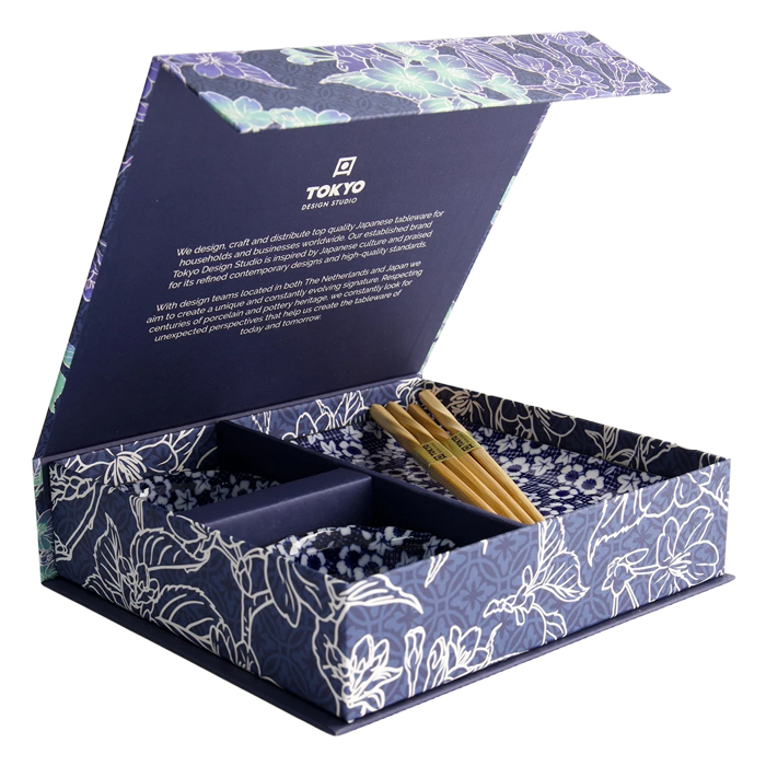 Set sushi giapponese “Nuome Shunjyu” – 4 pezzi con bacchette