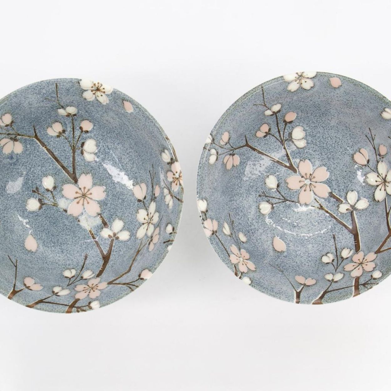 Set ciotole giapponesi “Fujisakura” – Fiori di ciliegio con bacchette - immagine 5