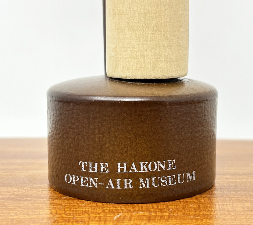 Rara coppia di kokeshi vintage da collezione "Akebono" - "Alba" di Sugisaki (29,5cm) - immagine 12