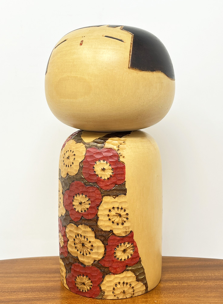 Rara kokeshi "Shunyō" - "Il Sole della Primavera" di Tatsuo Kato - immagine 2