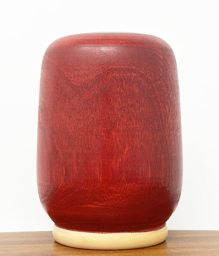 Raro Daruma Kokeshi vintage commissionato dalla Sony Family Club, Inc. di Sakurai Shoji - immagine 3