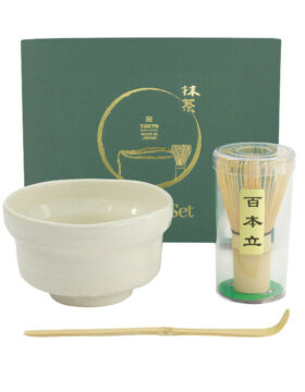 Set giapponese per matcha “White” – 3 pezzi