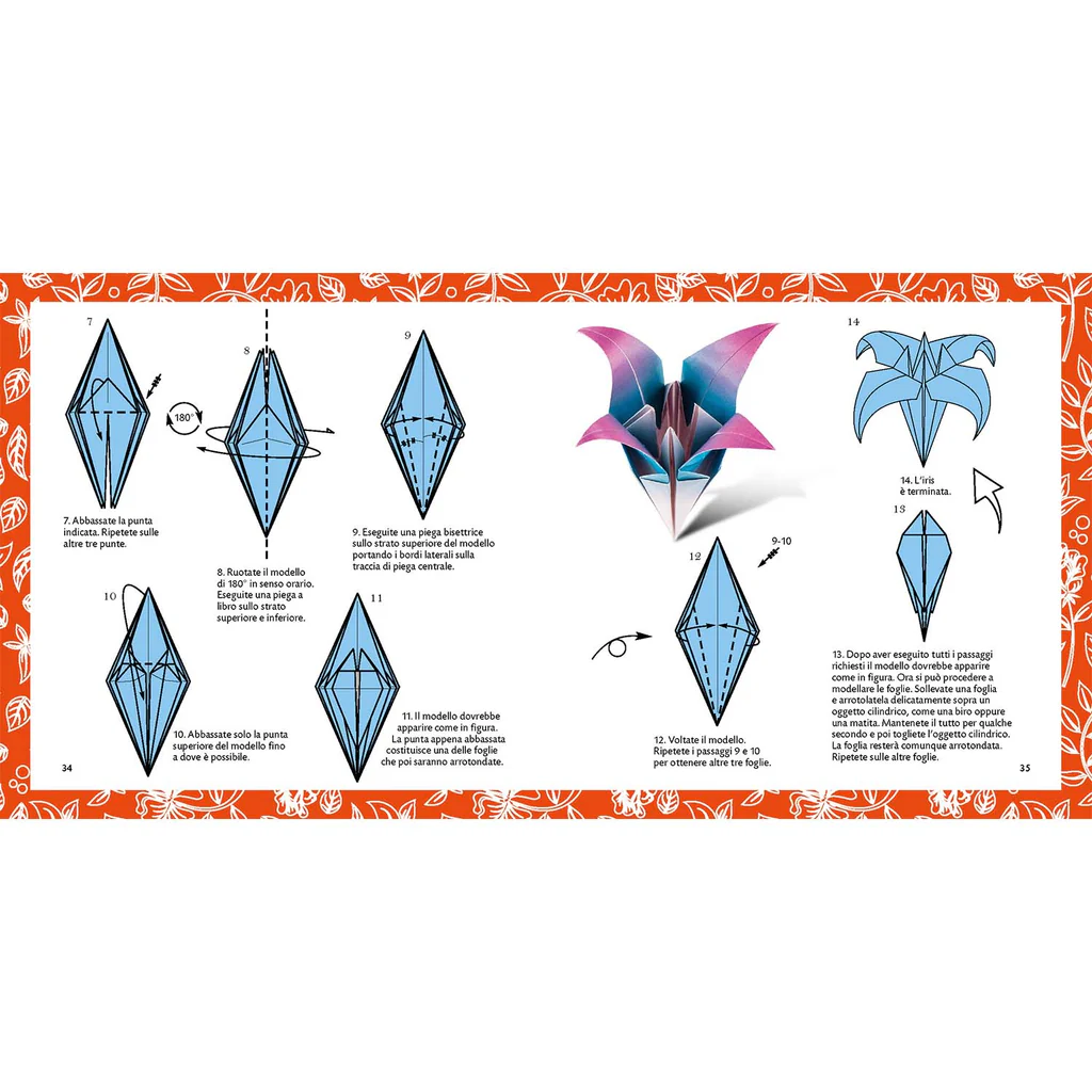 Strappa e piega - Origami fiori Nuova Edizione - immagine 6