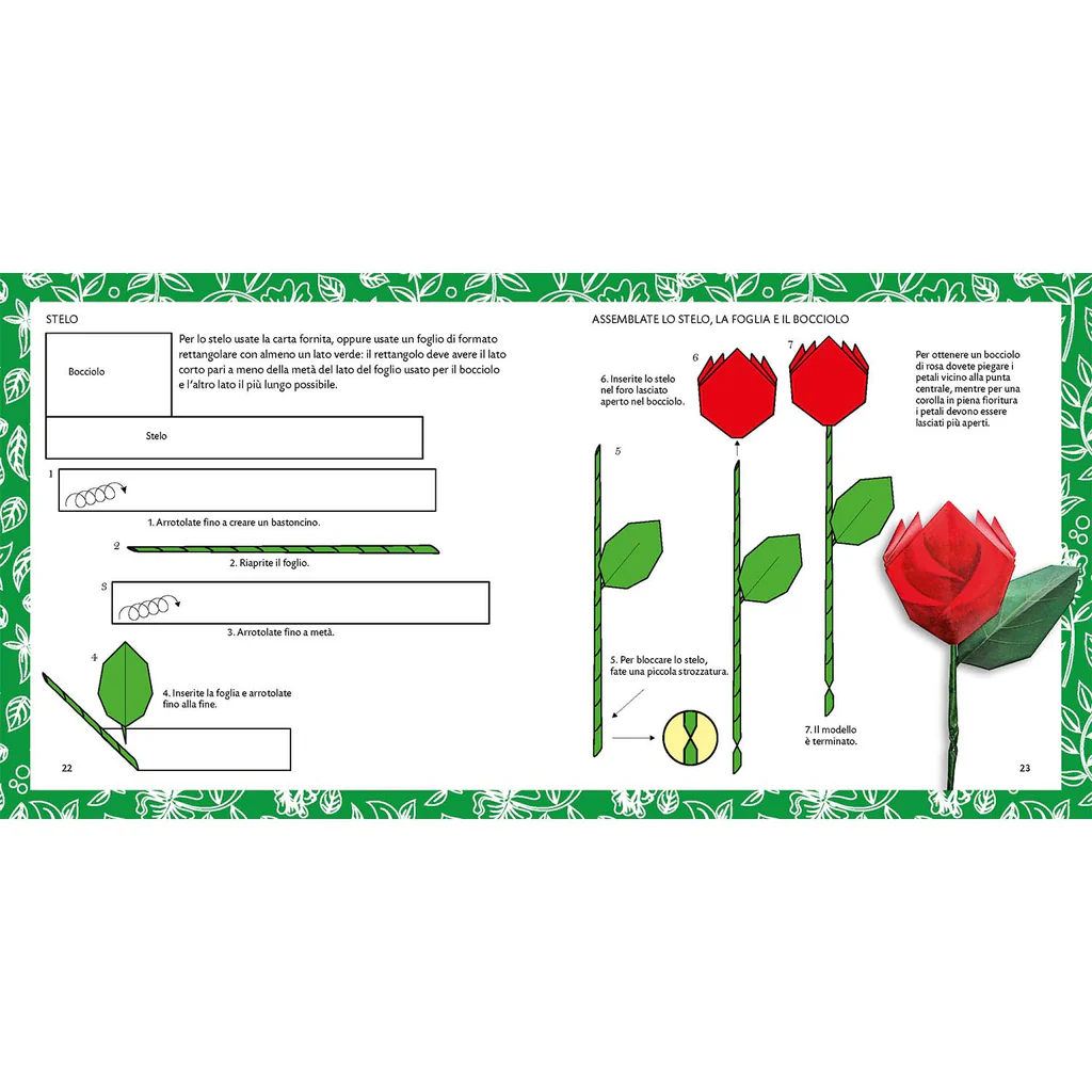 Strappa e piega - Origami fiori Nuova Edizione - immagine 3