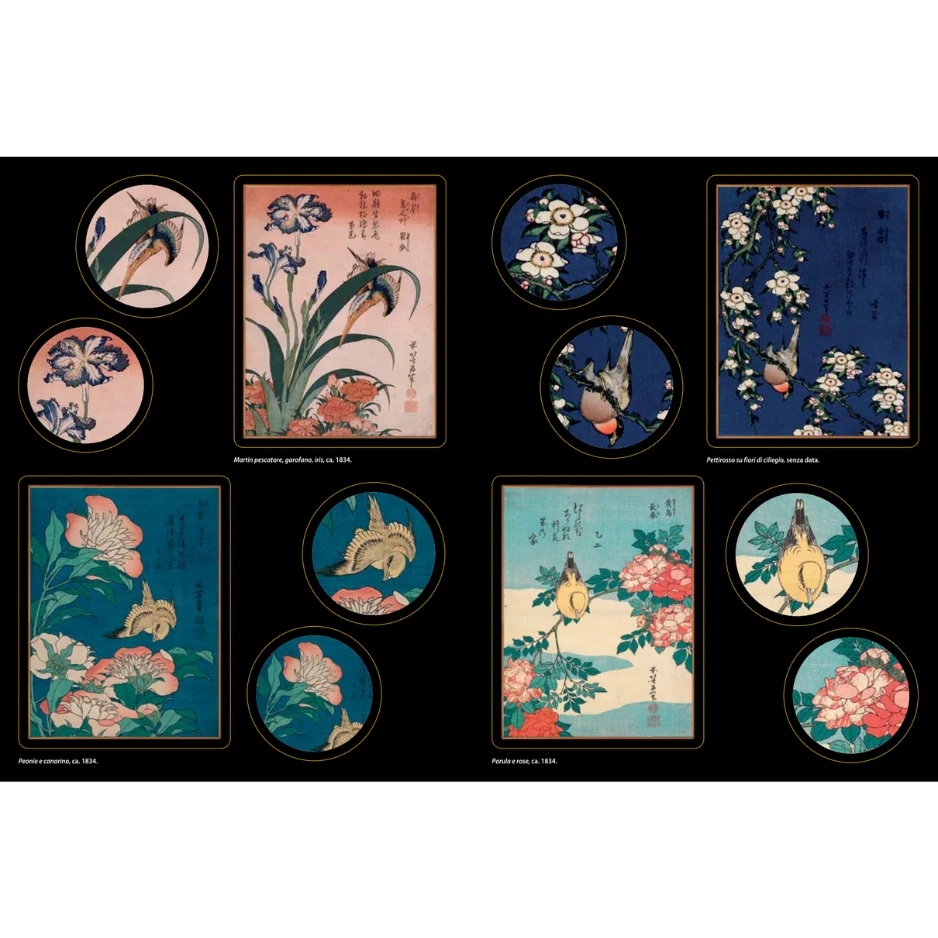 L'arte di Hokusai - Libro sticker - Una collezione di oltre 160 stickers removibili a colori del Grande Maestro - immagine 3