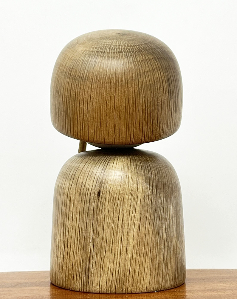 Esclusiva Kokeshi Santoka "Samidare" - "Pioggia di Maggio" di Fumio Tomidokoro (Pezzo unico) - immagine 3