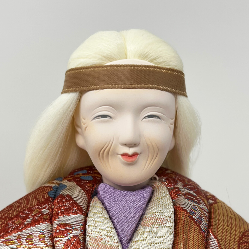 Raffinata coppia di kimekomi "Takasago" - Amore Eterno - con decorazione in oro puro, opera di Yūzan - immagine 6