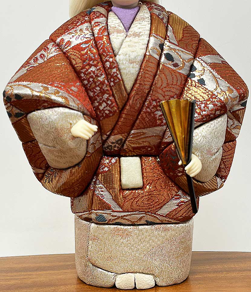 Raffinata coppia di kimekomi "Takasago" - Amore Eterno - con decorazione in oro puro, opera di Yūzan - immagine 8