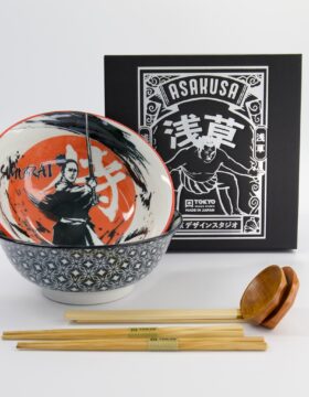 Set 2 ciotole ramen giapponesi Asakusa Samurai & Ninja – Tokyo Design Studio