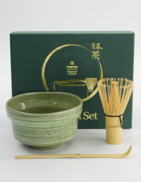 Set matcha giapponese Yomogi Green 3 pezzi – Tokyo Design Studio