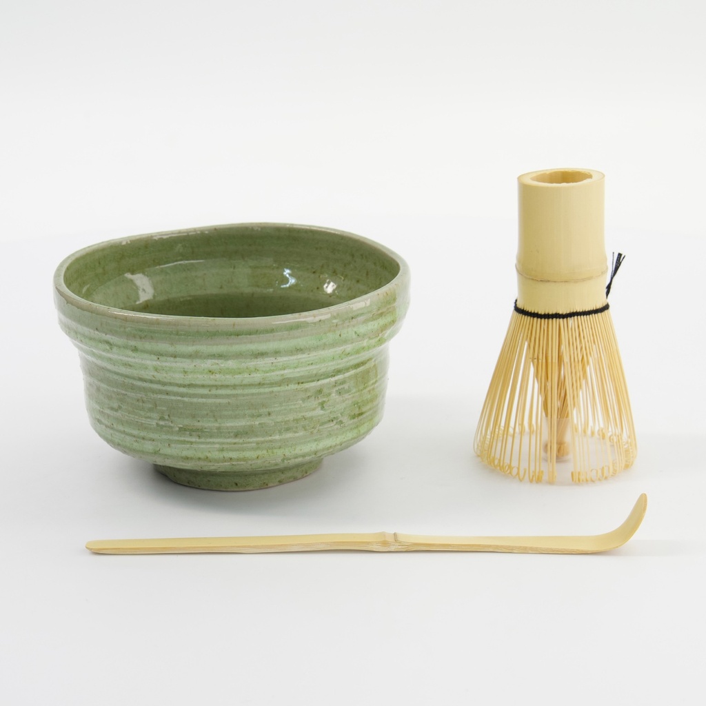 Set matcha giapponese Yomogi Green 3 pezzi – Tokyo Design Studio - immagine 2