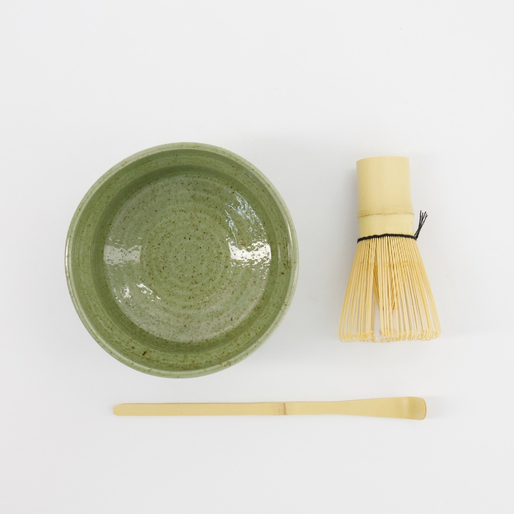 Set matcha giapponese Yomogi Green 3 pezzi – Tokyo Design Studio - immagine 3