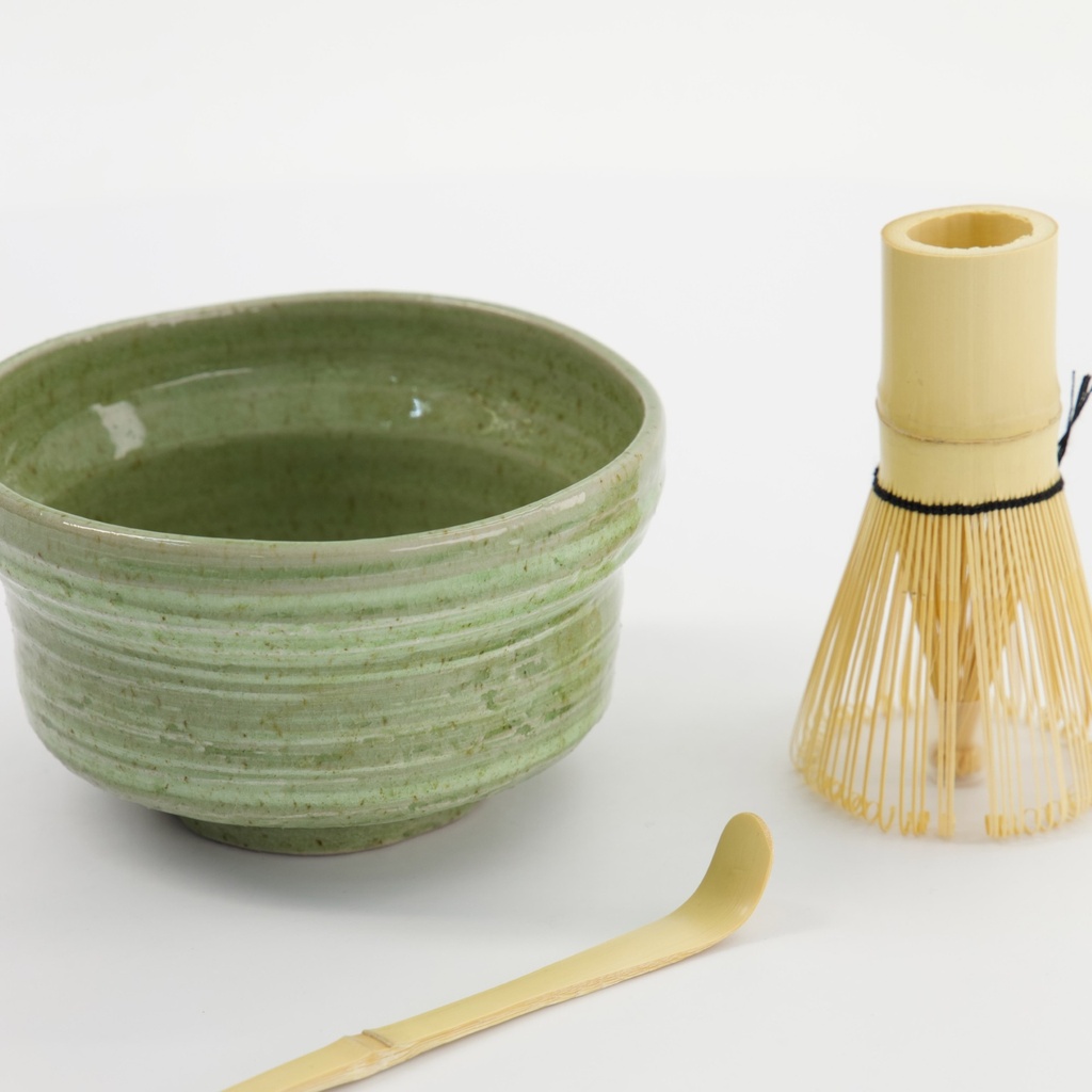 Set matcha giapponese Yomogi Green 3 pezzi – Tokyo Design Studio - immagine 4
