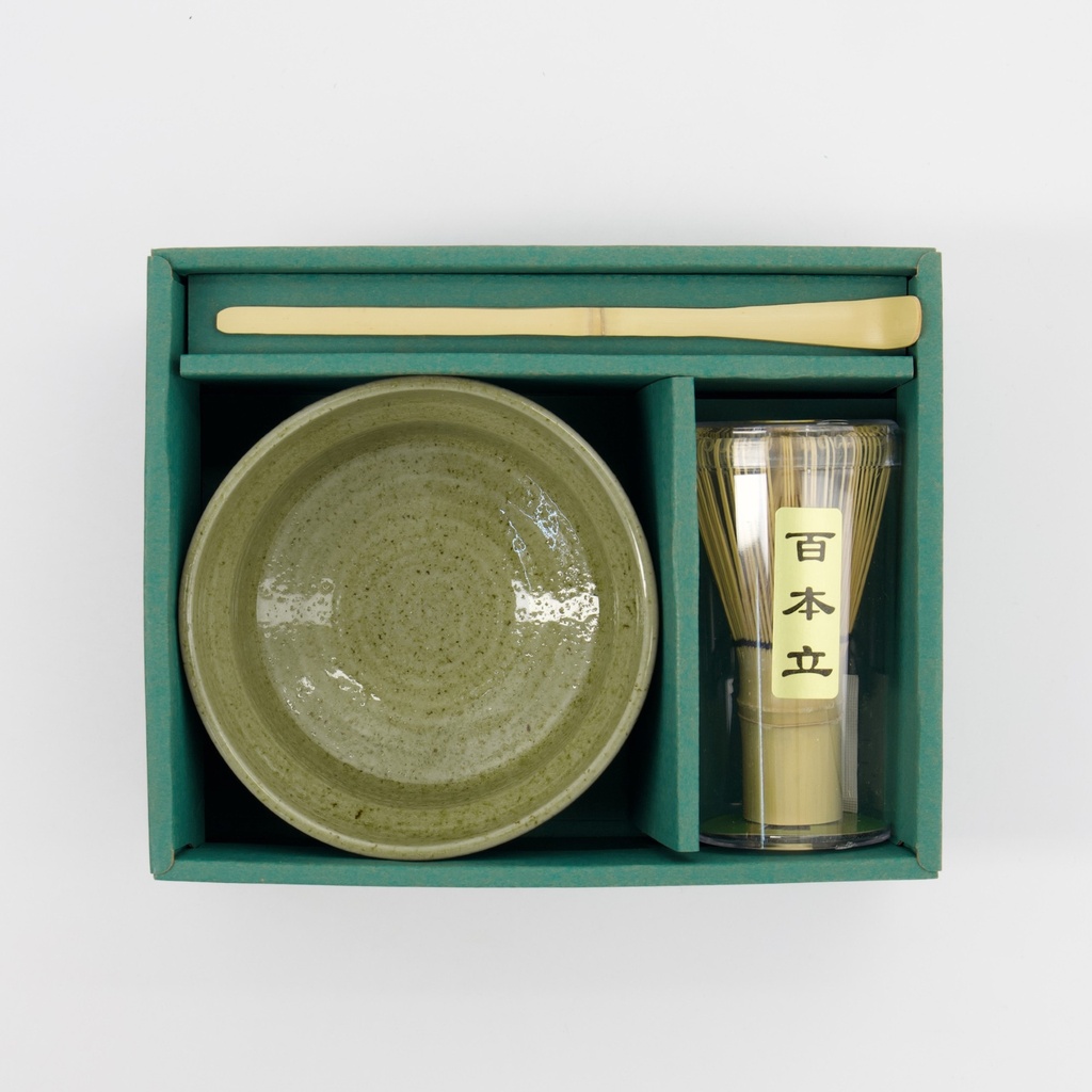 Set matcha giapponese Yomogi Green 3 pezzi – Tokyo Design Studio - immagine 5