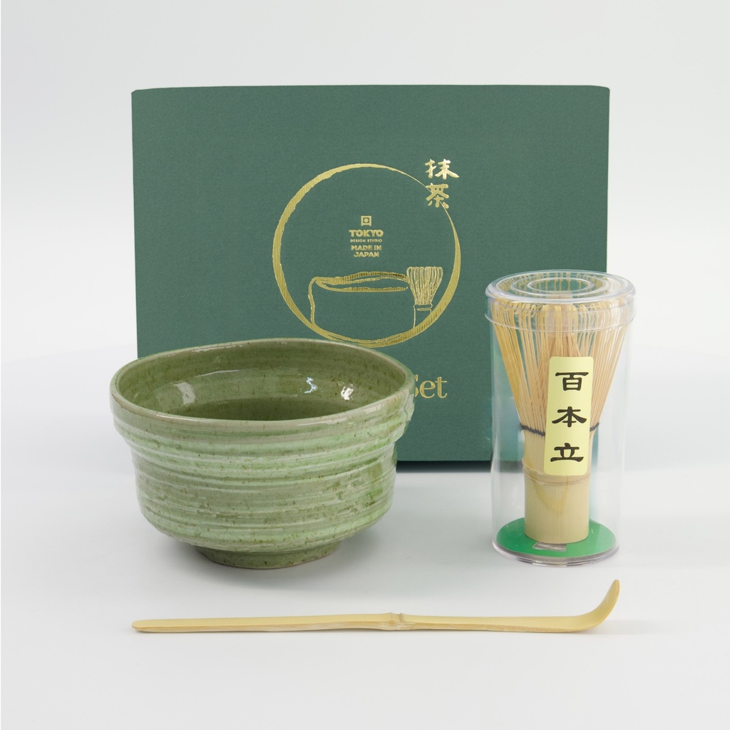 Set matcha giapponese Yomogi Green 3 pezzi – Tokyo Design Studio - immagine 6