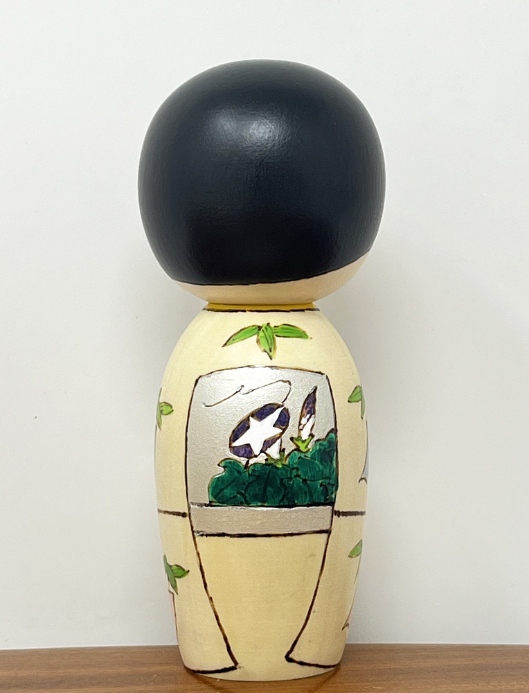 Elegante kokeshi "Tanabata” – "La Festa delle Stelle" di Oki Izumi - immagine 5
