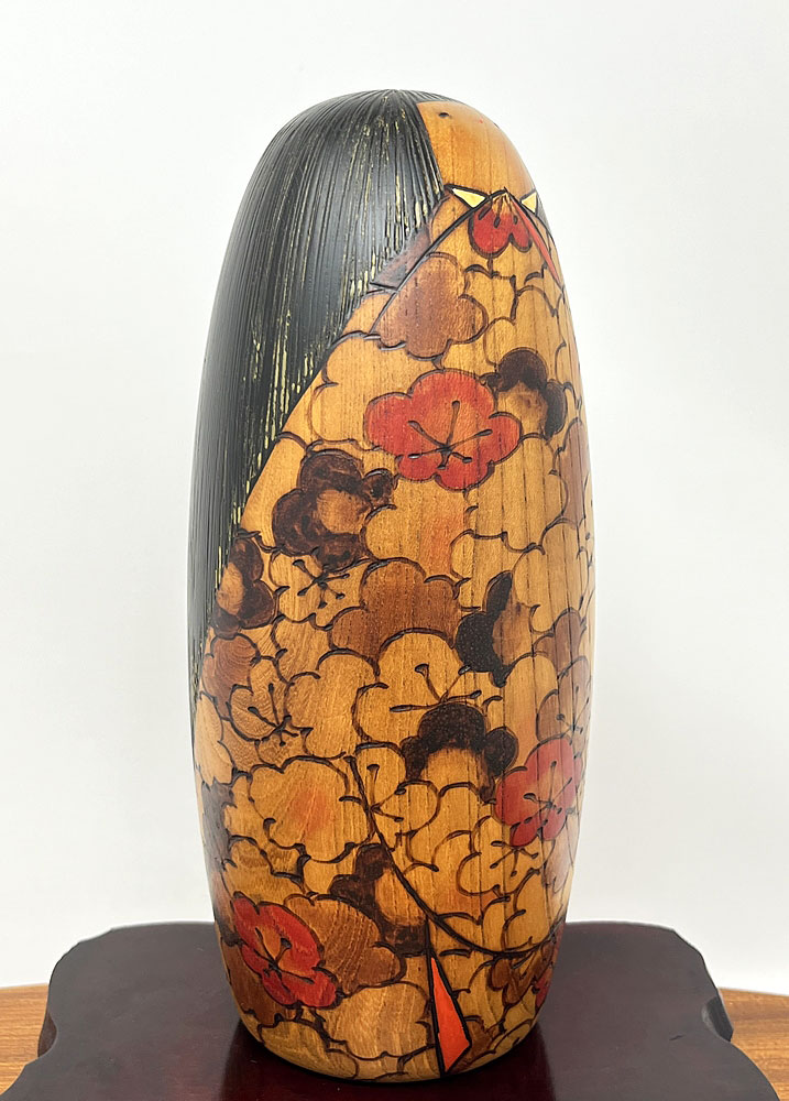 Esclusiva kokeshi vintage "Sato no Kaori" - “Il profumo del villaggio” di Usaburo - immagine 4