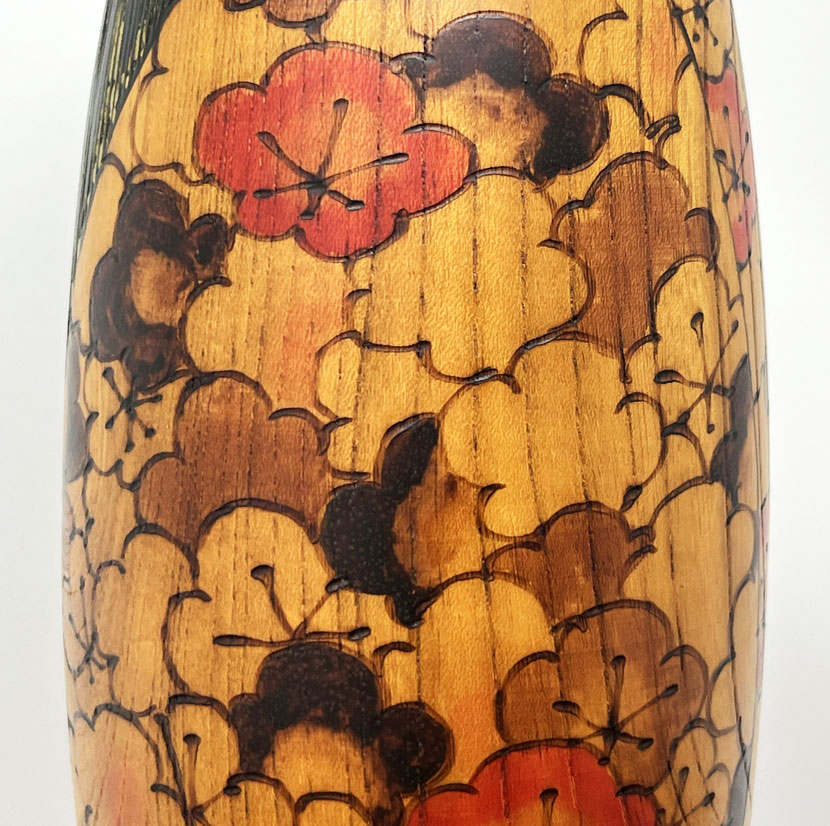 Esclusiva kokeshi vintage "Sato no Kaori" - “Il profumo del villaggio” di Usaburo - immagine 8