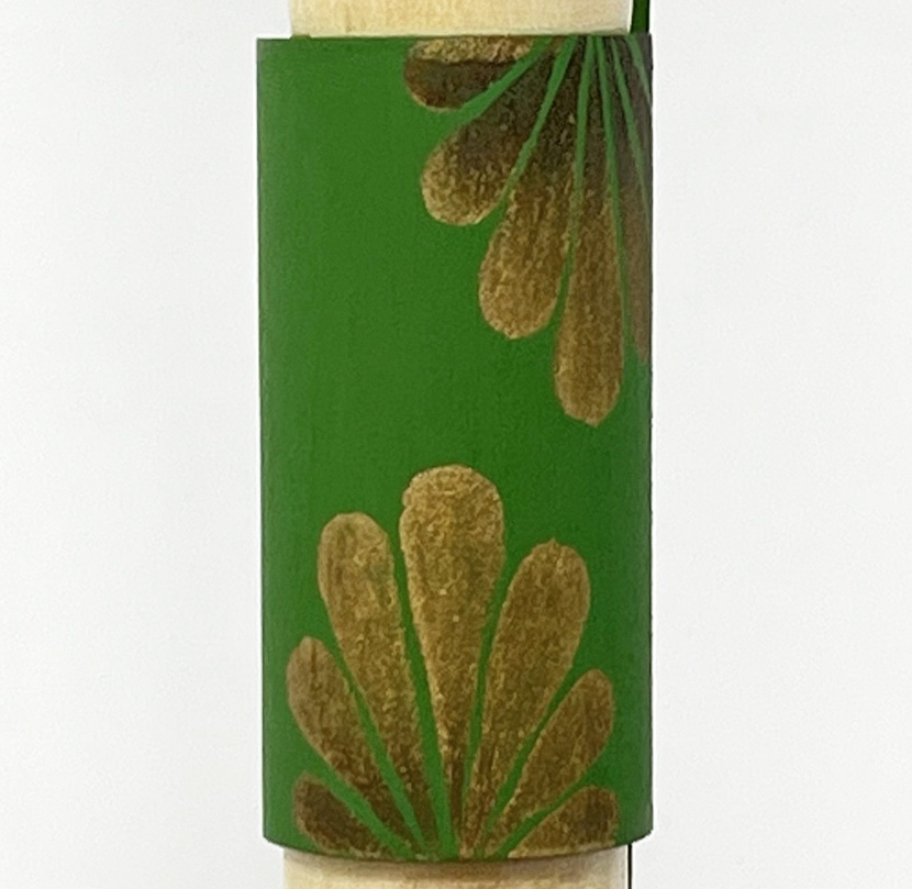 Pregiata kokeshi vintage da collezione "Mai" - "La Danzatrice" di Shidō Shōzan (39,5 cm) - immagine 7