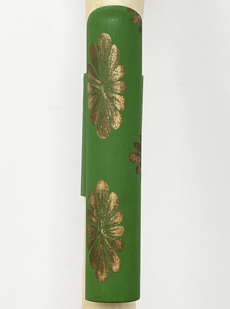 Pregiata kokeshi vintage da collezione "Mai" - "La Danzatrice" di Shidō Shōzan (39,5 cm) - immagine 9