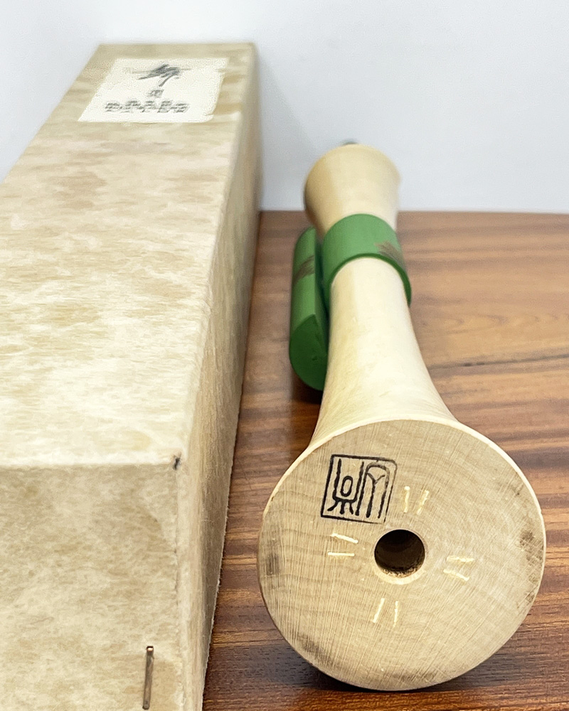 Pregiata kokeshi vintage da collezione "Mai" - "La Danzatrice" di Shidō Shōzan (39,5 cm) - immagine 11