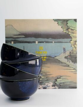 Set 4 ciotole giapponesi Cobalt Blue – Tokyo Design Studio