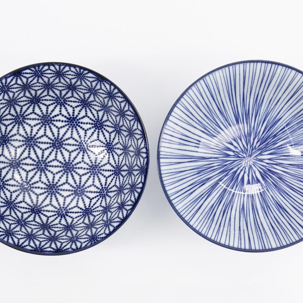 Set 2 ciotole giapponesi Nippon Blue con bacchette – Tokyo Design Studio - immagine 2