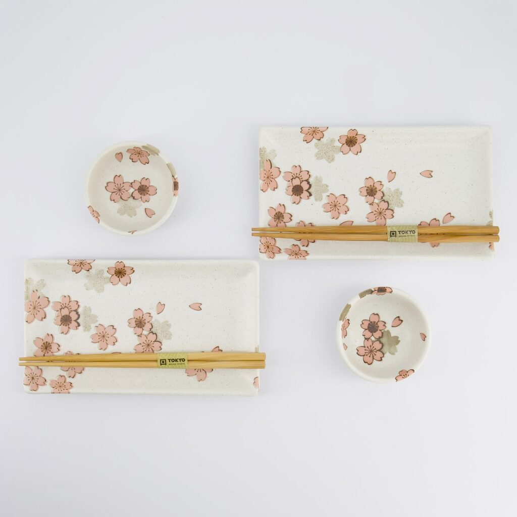 Set sushi giapponese Sakura bianco – Tokyo Design Studio - immagine 3