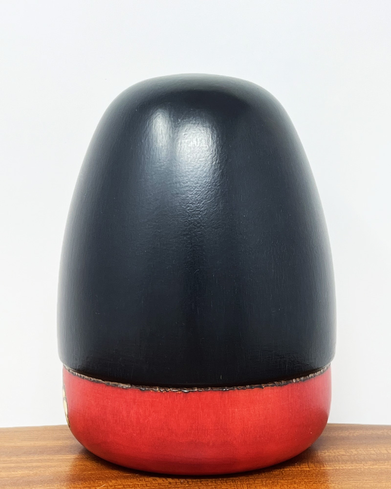 Raffinata kokeshi vintage “Chacha-hime” – “La principessa Chacha” di Sansaku Sekiguchi (15,5 cm) - immagine 3